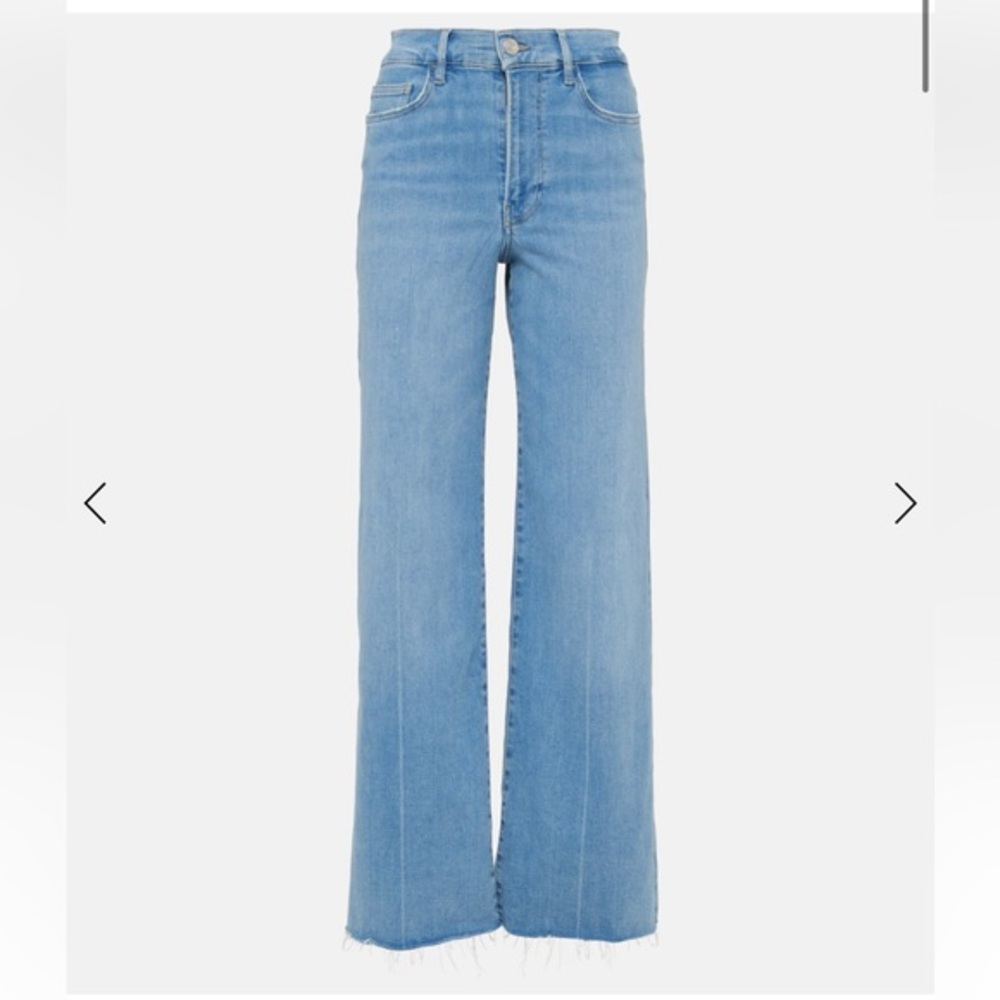 Frame  Le Slim Palazzo Denim Jeans 28 stretch